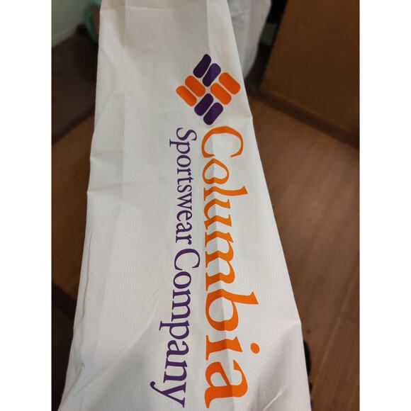 Columbia Clemson Tigers Quarter-Zip Jacket Size XXL White KO0090 - 102 - Picture 6 of 8